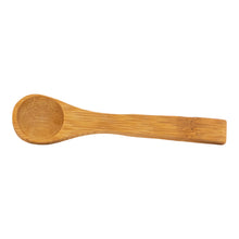 Load image into Gallery viewer, small 3.5 inch bamboo spoon. Teaspoon

