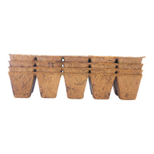 Load image into Gallery viewer, Coconut coir starter trays for seedlings
