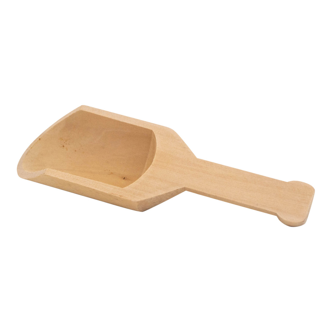 6.5 inch wooden serving scoop